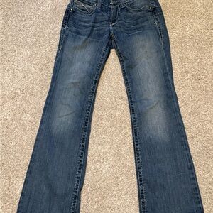 Ariat Women's Boot Cut Jeans in Deep Blue